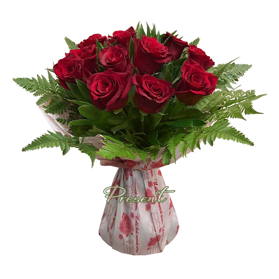 Bouquet de Roses Rouges (60 cm) — Le Luxe des Sentiments dans Chaque Pétale !
